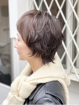 ロア ヘアーアンドビューティー(LOA hair&beauty)の写真/【小倉駅徒歩3分】個性を惹きたてる『オーダーメイドCut』に高リピート☆流行のショートに絶対の自信あり★