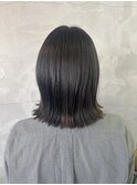 切りっぱなしボブ