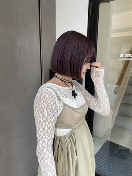 アマーク(a mark) 【松本 華】purple color