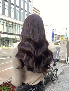 ボアップ(boappu) #ブラウンカラー#ロングヘア#巻き髪#チョコブラウン