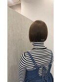 ミニボブ× マットブラウン