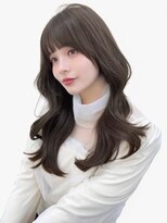 ユーフォリア 池袋東口駅前店(Euphoria) 【韓国風レイヤーカット×ブルーグレージュカラー】