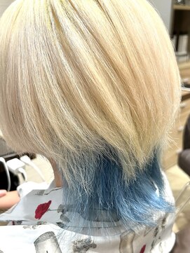 アヤナ バイ アヤラ(ayana by ayala) 【RENA】ブロンド×スカイブルー