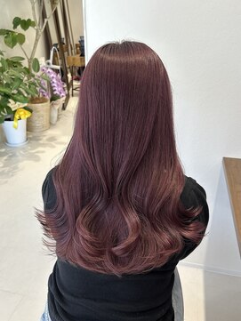 リル 茅ヶ崎(Liru:) 【ami】ラベンダーピンク☆ピンクヘアー/ピンクグレープフルーツ