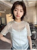 似合わせ小顔レイヤーボブウルフ_銀座/髪質改善