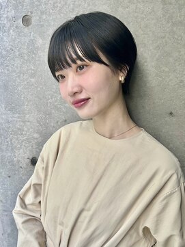 ロンド 銀座(Lond) ☆【春日美月】小顔にみせる！黒髪カタログ