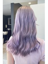 アニュー(A'nyu)&nbsp;ラベンダーカラーダブルカラールーツカラーエンドカラー