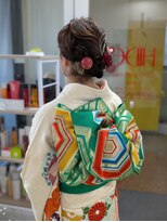 ヒデ美容室&nbsp;ふんわり～シニヨンヘア