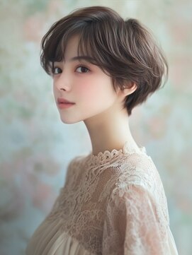 アルトリスト(Altruist Aging×HAIR&SPA) ☆イメチェンピンクベージュアンブレラカラー前髪クールショート