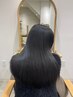[深田指名限定] 透明感抜群カラー+癒しの炭酸ヘッドスパ ￥8500