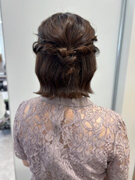 オリンテ バイ レシッド 表参道(orente by rcid) 【谷】ボブ＊ハーフアップ