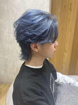 フィゼル あべのルシアス店(Aujua fizelle) クリアブルーカラー　＊佐藤　空