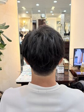 キャラ 池袋本店(CHARA) 癖毛を活かしたメンズレイヤースタイル*＊