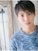 30代40代斜めバングアースカラーフェザーショートY草加