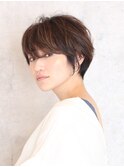 大人ショートヘア/ショートボブ/ショートカット/銀座