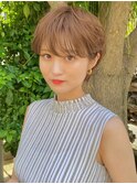 ミニウルフレイヤーカット顔周りカット前髪カットショート/