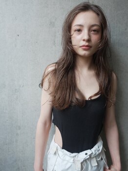 マトウ(MATOH)の写真/髪や頭皮に優しいこだわり商材◎ダメージを最小限に抑えたトレンドカラー[インナーカラー/ハイライト]