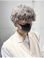 波巻マッシュブリーチパーマ波巻スパイラル