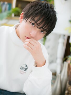 カバーヘア ブリス 志木南口駅前店(COVER HAIR bliss) ■マットブラウン束感ショートマッシュ106-3★志木20代30代