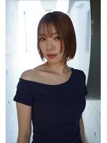 ユラギフロムユイマァル 水島店(YURAGI from YUIMARL)&nbsp;デザインショートボブ×似合わせレイヤー