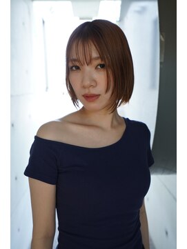 ユラギフロムユイマァル 水島店(YURAGI from YUIMARL) デザインショートボブ×似合わせレイヤー