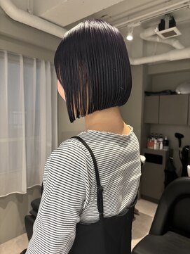 シーンヨコハマ 横浜店(SCENE yokohama) 黒髪ボブ