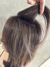 リタッチカラー＋カット【当店で2ヶ月前にカラーされた方限定】