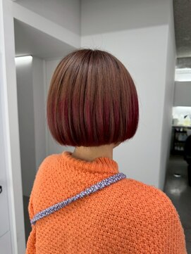 イロウ 山口どうもん店(IROW) ダブルカラー/似合わせカット/ボブ/ブリーチなし