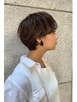 トイロ 横浜(Toiro)&nbsp;マッシュショートショートパーマ大人ショート