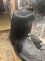 テントヘアー(tent hair)&nbsp;赤み消し青味カラー