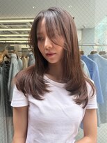 ブランコ 表参道(BLANCO) ダークパープル/ナチュラルショート/夏のヘアアレンジ/表参道
