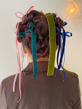 ユルク トウキョウ(jurk tokyo) リボンで華やかヘアセット★