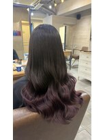 シアン 立川店(Shian)&nbsp;カシスピンクグラデーションカラー/SHIAN/夏穂