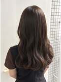 【Large都筑】くすみベージュ.セミロング