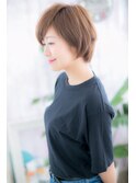 カジュアルな☆オトナCOOLボブ