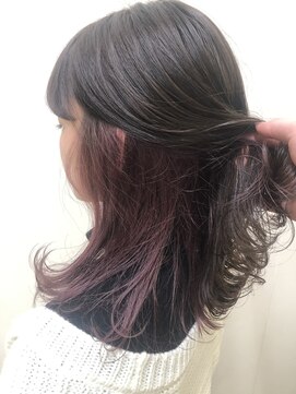 ヘアーポケット リタ(HAIR POCKET ritta) カシスピンク☆外ハネミディアム