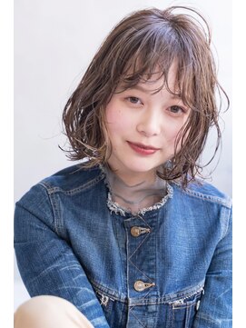 エース (ACE) ACE ミルクティーベージュ×ふんわり大人パーマ