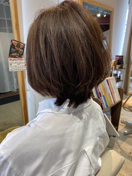 リアン ヘアー(Lien hair) 外ハネショートボブ
