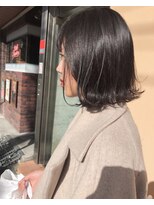 フロート 小阪店(float)&nbsp;アッシュグレー_クールショート　ピンクグレージュ　ボブルフ