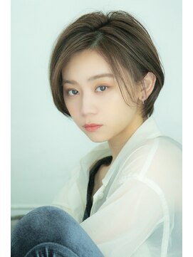 ロンド レグリーズ 立川(Lond leglise) 【山方　直也】小顔×ワンサイドショート×耳かけ×大人かわいい