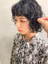 テトヘアー(teto hair) ボブウルフ、ウルフパーマ、ボブパーマ、オン眉バング
