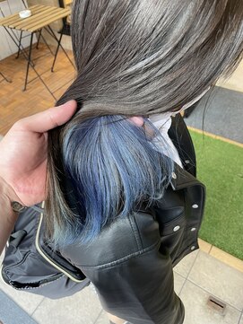 ヘアガーデン オフ(hair garden off) ターコイズブルー