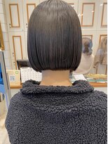 ネオリーブ アンド 渋谷店(Neolive &)&nbsp;【韓国/ダークアッシュ】ぷつっとミニボブ