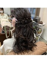 ヘアー コパイン(HAIR COPAIN) ヘアアレンジ/ヘアセット/ハーフアップ [#熊本#上通り#髪質改善]