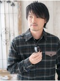 ≪mod's men≫ラフな動きで大人無造作ロングウルフd