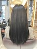 【髪質改善】酸熱ストレート+カット ￥16000