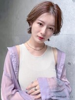 オーブ ヘアー フォール 山形東原町店(AUBE HAIR fall) 20代・30代_大人可愛い/ショートボブ
