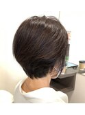 髪質改善/切りっぱなしボブ/美髪/30代40代/［人形町］