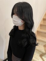 レリコ ニド(Relico-nid)&nbsp;【韓国風】韓国風巻き髪×コリアンブラック