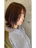 くびれボブ/外ハネ/大人ショートボブ